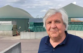 Bernard Boutiton, Panais Energie : « La station bioGNV installée au pied du méthaniseur et au bord de la D619 est ouverte à tous. Chacun peut profiter du biogaz. »